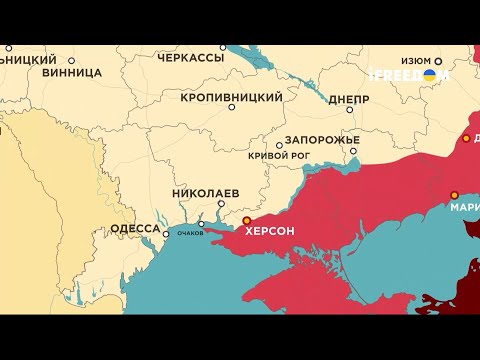 Карта войны: РФ нанесла 11 ракетных и 7 авиационных ударов по Украине