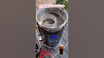 Grainfather brewing Irish Stout #shorts