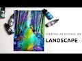 Tutorial: Creating an Alcohol Ink LANDSCAPE