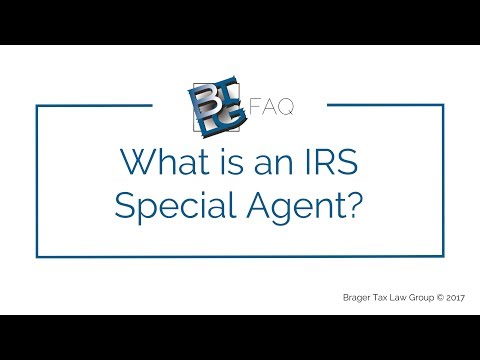 What is an IRS Special Agent?
