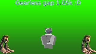 Gearless gap 1.05k