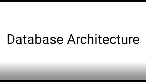 Architecture of Database By Sh Neelesh Sharma