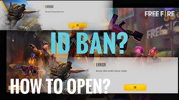 ACCESS TOKEN INVALID, PLEASE RELOGIN PROBLEM | Why not starting FreeFire (A/c Ban) #FreeFire #FFLIVE