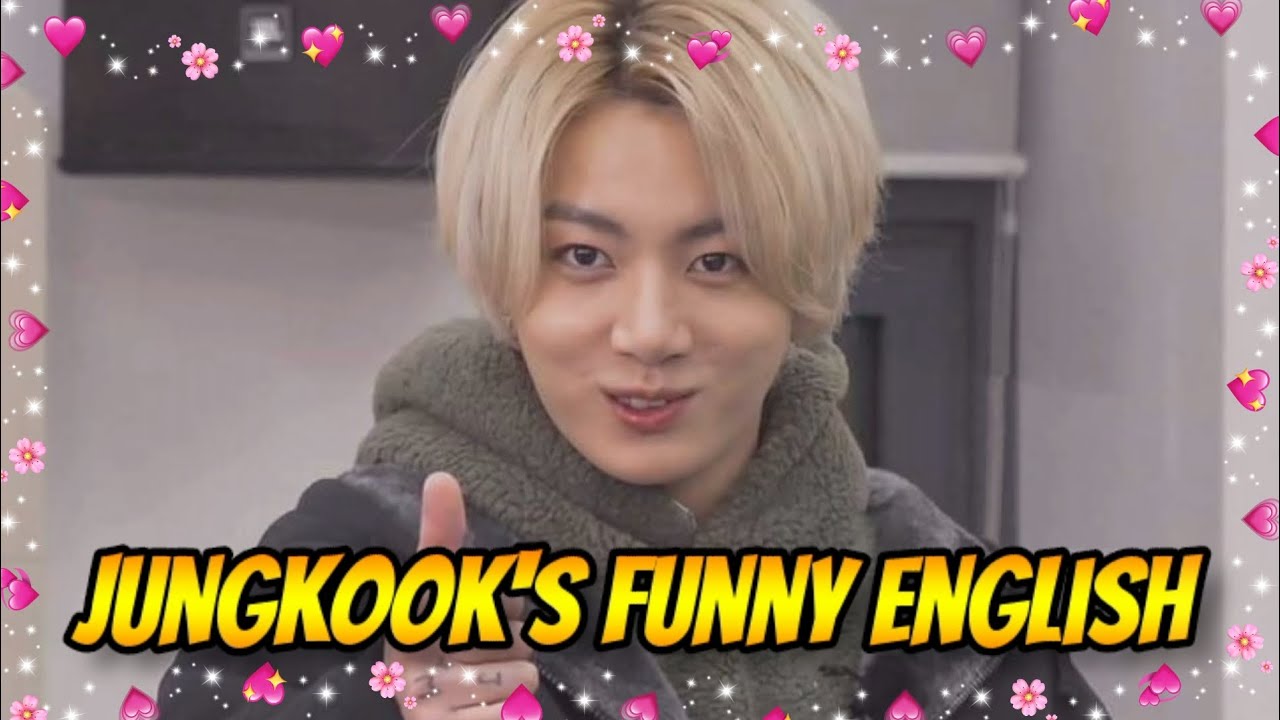 Jungkook Speaking English Funny Moments 😂 | BTS Jungkook Cute & Viral Clips