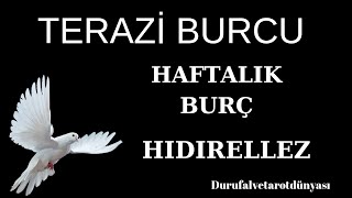 TERAZİ BURCU✨29 NİSAN - 5 MAYIS✨HAFTALIK BURÇ✨HIDIRELLEZ🕊️#tarot #durufalvetarotdünyası