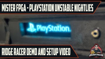 Demo of the PSX core on the MiSTer FPGA