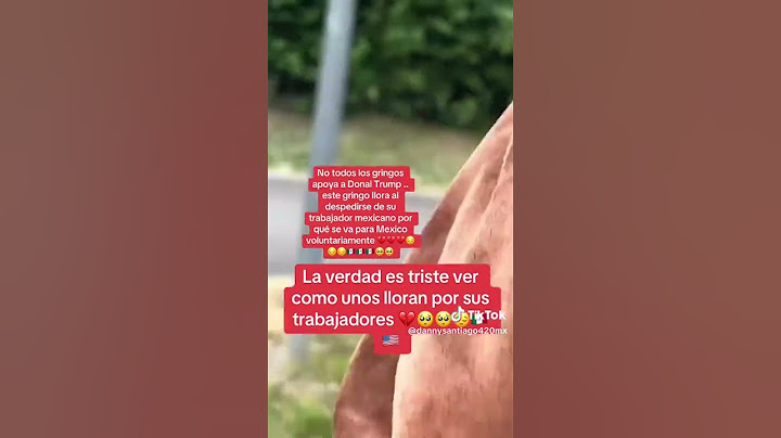 Gringo llora al despedir a su empleado #llorar #usa #inmigrantesusa