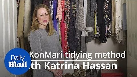 Master the art of tidying with the KonMari tidying method