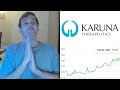 Exciting development in psychiatric pharma  martin shkreli analyses karuna therapeutics krtx