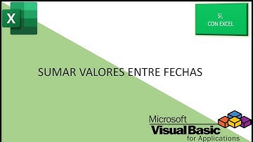 Como Sumar Importes por Rango de Fechas. Con fórmula y Código VBA