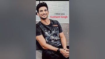 Sushant singh rajput Status #youtubeshorts  #trendingshorts #love #shortsfeed #shortvideo #sadstatus