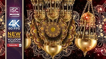 4K VIDEO LOOP MANDALA LUXURY ANIMATION #mandala  #motion #animation #animation