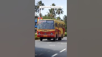 The Evolution and Types Of Kerala RTC Buses #kerala #ksrtc #keralabus
