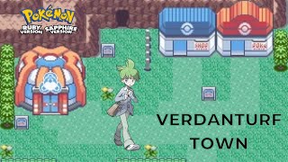 POKEMON RUBY SAPPHIRE EMERALD - VERDANTURF TOWN ( RELAXING ORCHESTRAL VERSION )