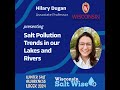 Salt pollution trends in our lakes and rivers