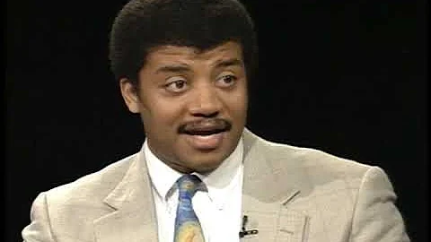 Neil deGrasse Tyson at Charlie Rose discussing a c...