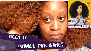 The Game Changer Lace Front Wig Curls Kinks & Co Synthetic T1B30