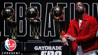 Dwyane Wade honored by the Heat at 'FlashBack L3GACY Celebration' | NBA on ESPN