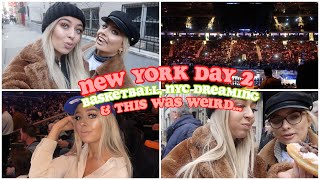 I GOT SCAMMED IN Times Square? BASKETBALL GAMES AND A DREAMY DAY IN NYC!!