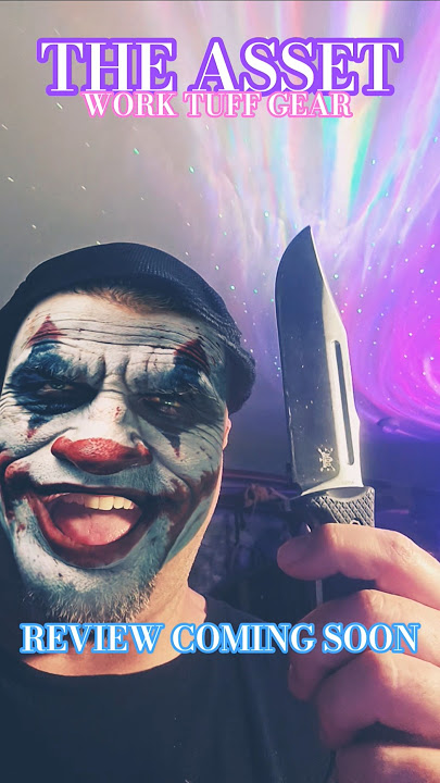 THE JOKER'S BEST 'ASSET' #worktuffgear #fixedblade #joker #havefun #shorts