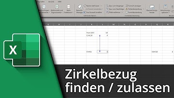 Excel Zirkelbezug finden | Excel Zirkelbezug zulassen / blockieren ✅ Tutorial
