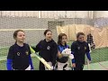 Junior Girls at pre season nets 31/1/20