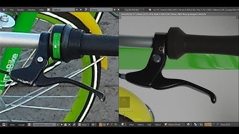 Weekly Post - Blender 2.79 - Modeling A Bicycle Hand Break Lever