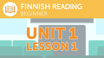 Finnish Reading Practice for Beginners - What is the Last Stop of this Train?