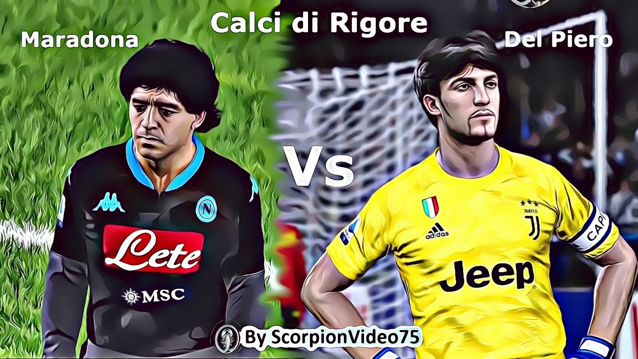 PES 2020 • Del Piero (Juve) Vs Maradona (Napoli) • Calci ...