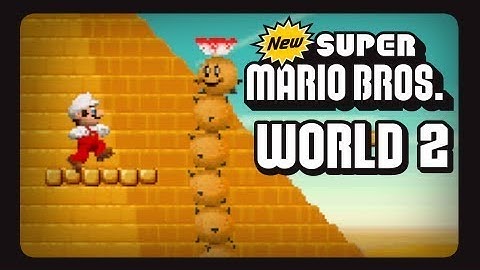 Ai easily finishes world 2   Artificial Intelligence Plays Mario ds world 2 part 2