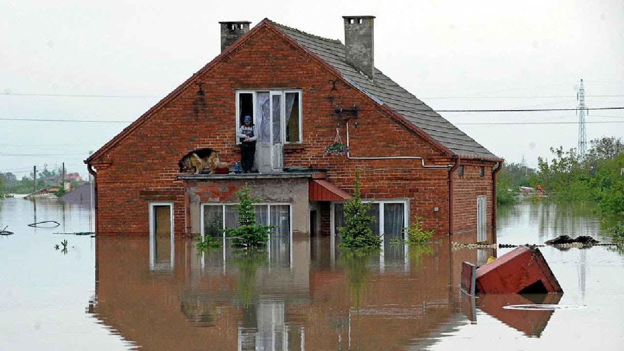 Дома утонули, дороги превратились в реки. Небывалый потоп накрыл Азербайджан