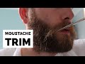How to Trim a Moustache with Scissors