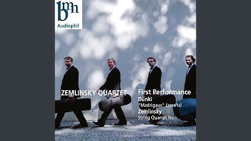 String Quartet Nr. 1, A-Dur, Op. 4: Allegro con fuoco