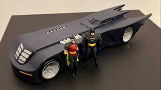 NJCroce Batman Animated Series Batmobile with bendable figures