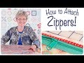 How to Install Zippers with ByAnnie and Fat Quarter Shop