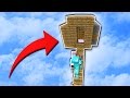 SKYBASE TRAP! (Minecraft Skywars Trolling)