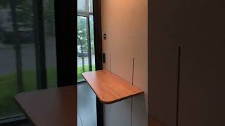 Flexspace office work pod with heightadjustable desk show!