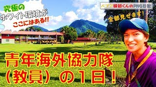 青年海外協力隊の1日全部見せます！(教員編)究極のホワイト環境がここにある！