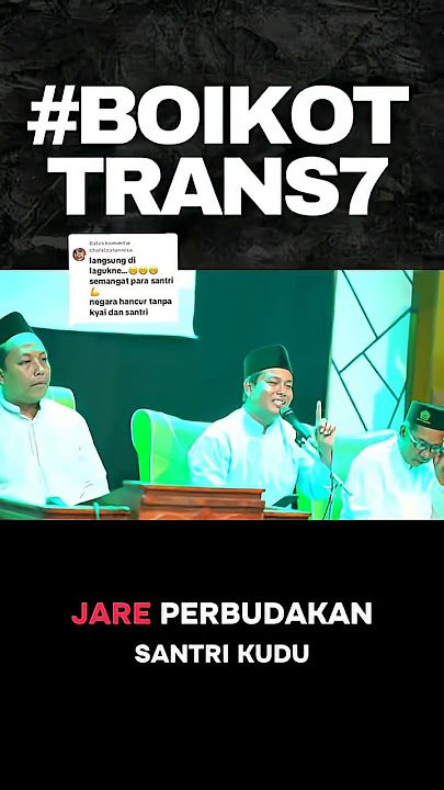sholawat terbaru | boikot trans 7 #sholawat #santri #viral