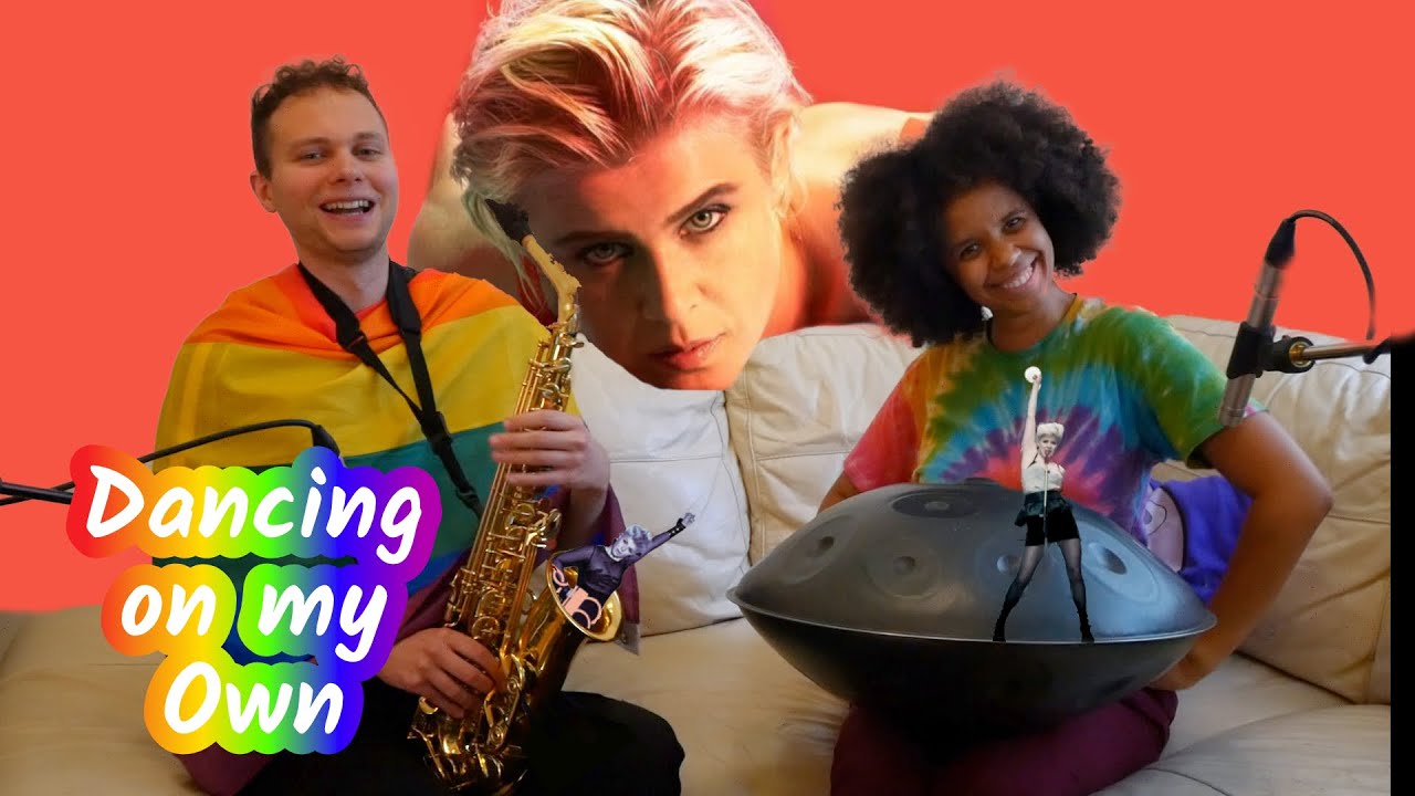Dancing On My Own (Robyn) - Handpan and Saxophone Cover