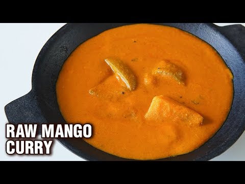 Raw Mango Curry Recipe - Sweet & Tangy Raw Mango - Mangalorean Mango Curry - Coconut Curry - Smita
