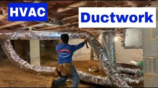 HVAC DUCT CHANGE OUT FROM START TO FINISH