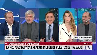 Emprendedores y empresarios: la propuesta para crear un millón de puestos de trabajo