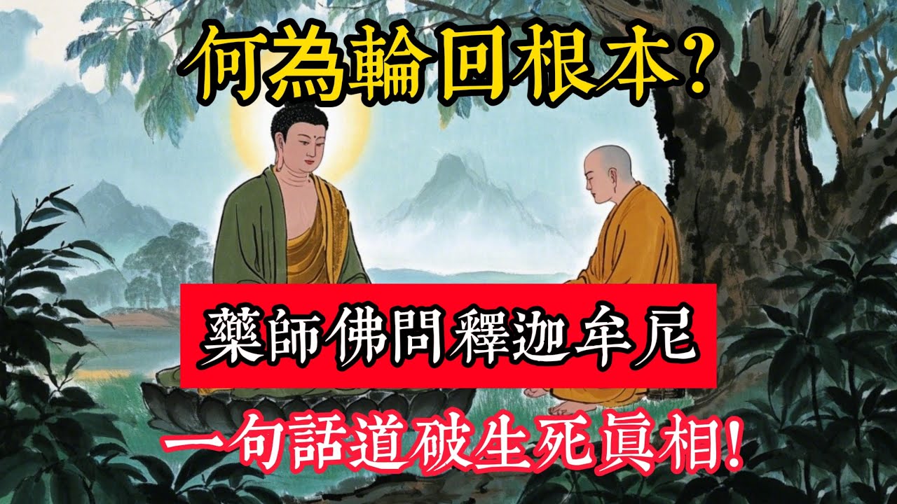 何為輪回根本？藥師佛問釋迦牟尼，一句話道破生死真相！#立地成佛#佛陀#佛學#佛教#禪修#佛法智慧#佛教故事#佛教文化