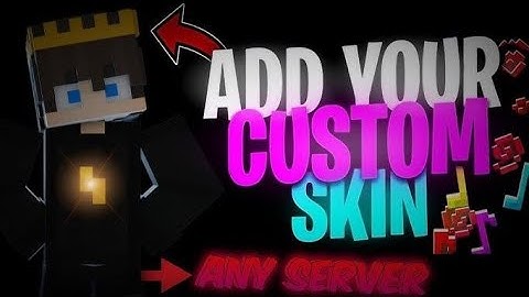 How to add skin in mojo launcher and in server #minecraft 