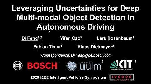 Leveraging Uncertainties for Deep Multi-modal Object Detection in Autonomous Driving