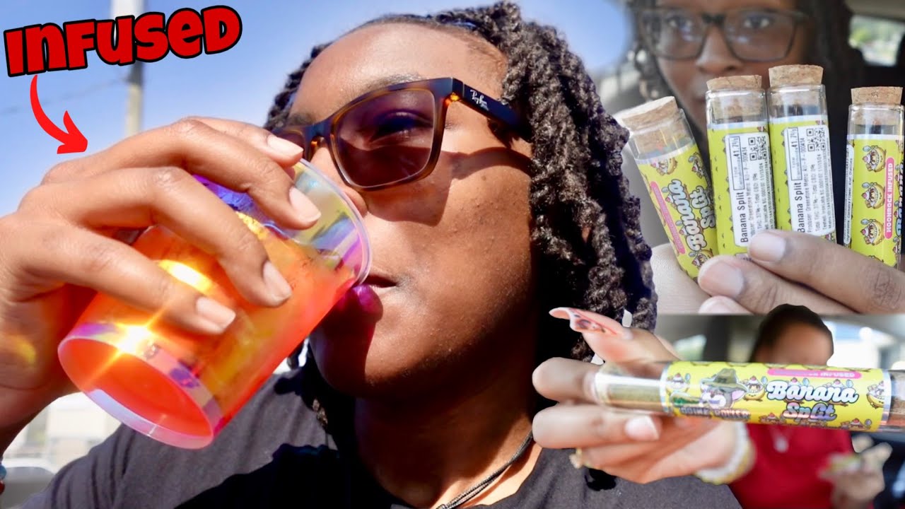 MY FIRST TIME AT THE DISPENSARY‼️🍃(crazy pickups + free sh!t)