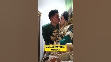 momen romantis ketika pengantin malam pertama ‼️ #romantis #pengantinviral #nikah #bahagia
