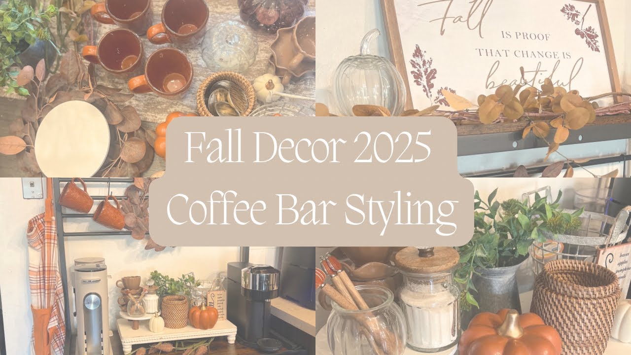 Fall Coffee Bar Styling 2025
