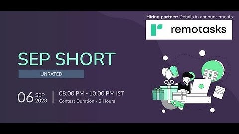 Lucky Seven Codechef Solution || September Short Solution #codechef #solution #pythonprogramming